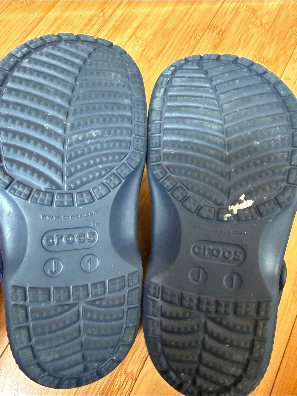 Crocs Kids Lined Clog - Navy Blue J1